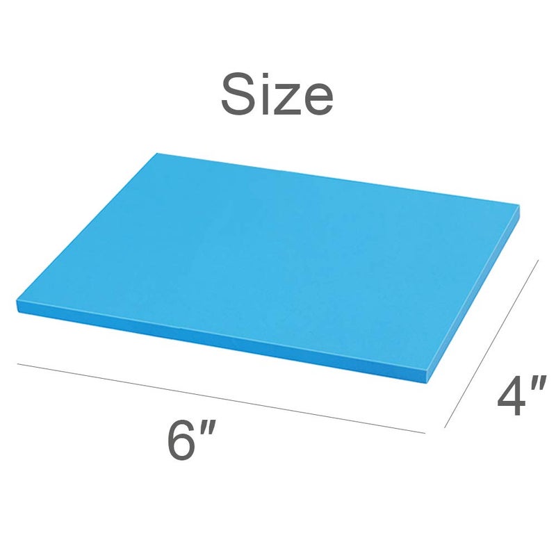 Vanpad Sticky Notes 4x6 in Bright Stickies Colorful Super Sticking Power Memo Pads Strong Adhesive 6 Pads/Pack 48 Sheets/pad - Image 3